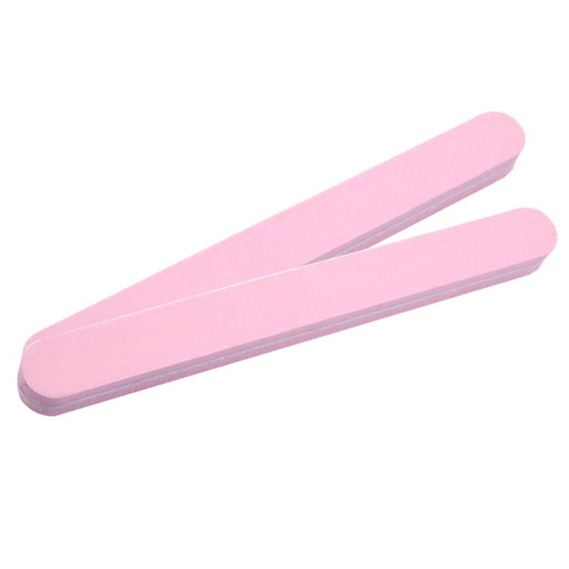 5pcs/ Pack Grit Nail Files Washable Double-Side Emery Board Nail Buffering Files Salon Manicure Tools