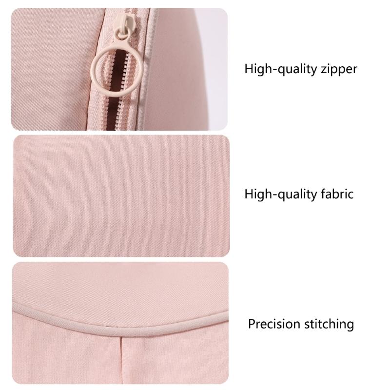 1 Piece Compact Lingerie Travel Case For Bras Panties Socks Multiple Pocket Design Portable Foldable Holiday Storage Accessory