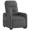 VidaXL Fauteuil Inclinable de Massage Électrique, Chaise de Relaxation avec Dossier et Repose-pied Réglables, Siège de Salon 3206823