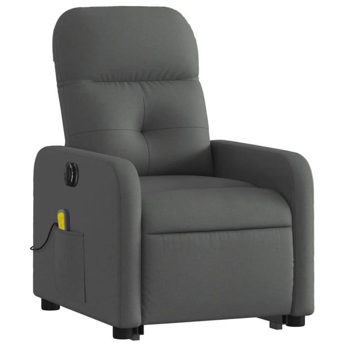 VidaXL Electric Massage Recliner, Relaxation Chair with Adjustable Backrest and Footrest, Salon Seat 3206823