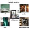 PVC Wall Stickers Set Rectangle for Home Living Room Bedroom Decoration Mixed Shapes 200x290mm 4 sheets/set