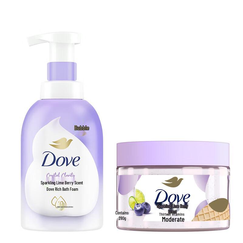 

Dove Lime Berry Scent Shower Set