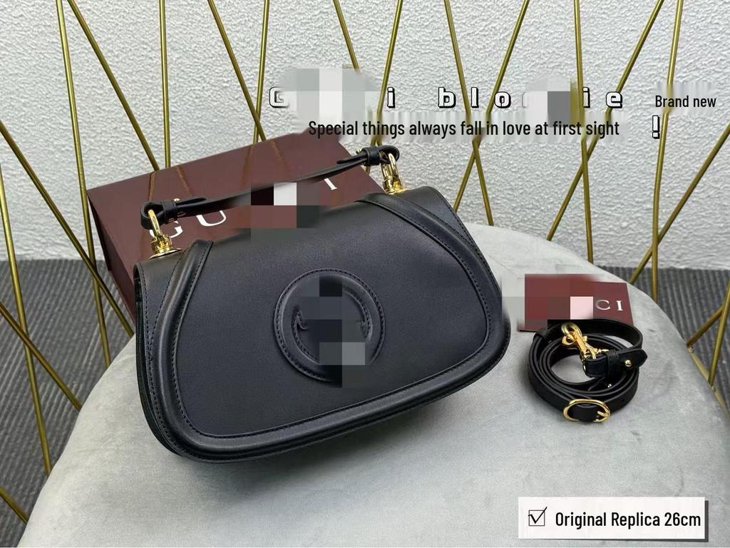 Modische G-Familie Damen-Schulterhandtasche aus Rindsleder - Trendiger Zhu Zhu Stil