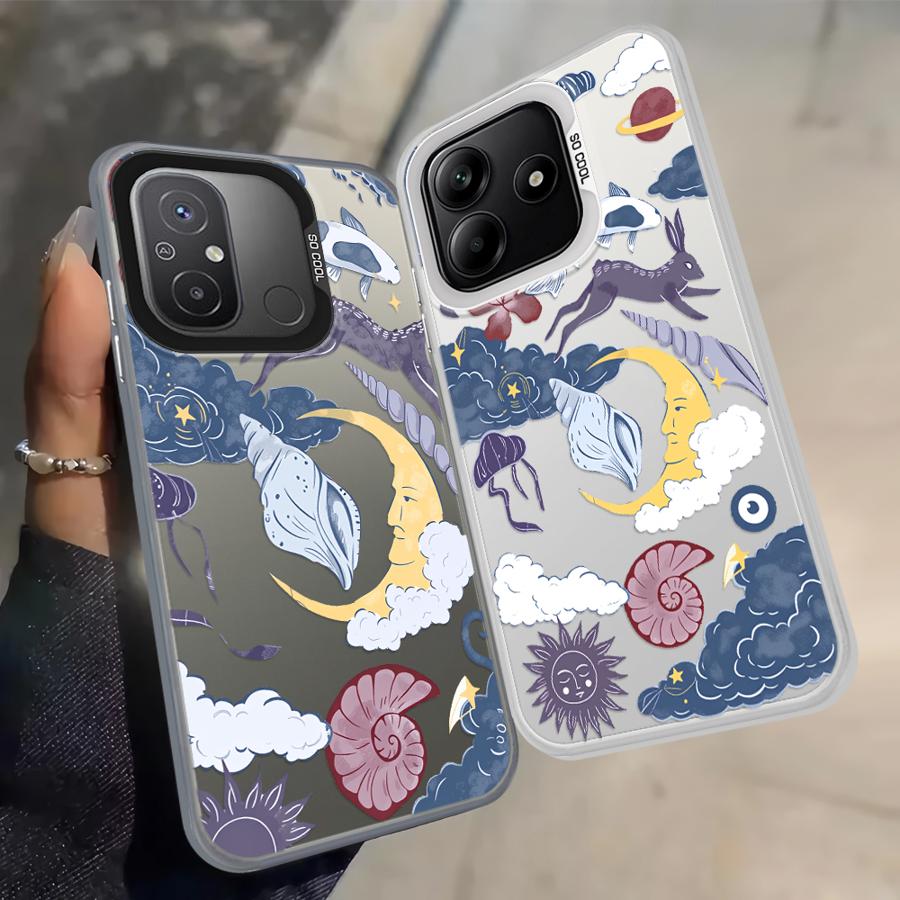 Strange Patterns Case for Xiaomi Redmi 9T 13C Note 9 10 A1 A2 Plus 10C 14C 9C K60 A5 12C Back Phone Cover
