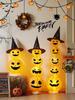 Halloween Light-Up Pumpkin Lantern Decorations for Storefronts & Bars
