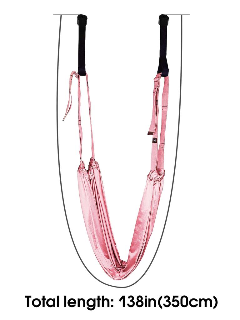 Aerial Yoga Strap Pull Rope Woman Hammock Stretch Leg Splits Trainer Female Gym Belt Aerial Hammock Swing Stretching Inversion