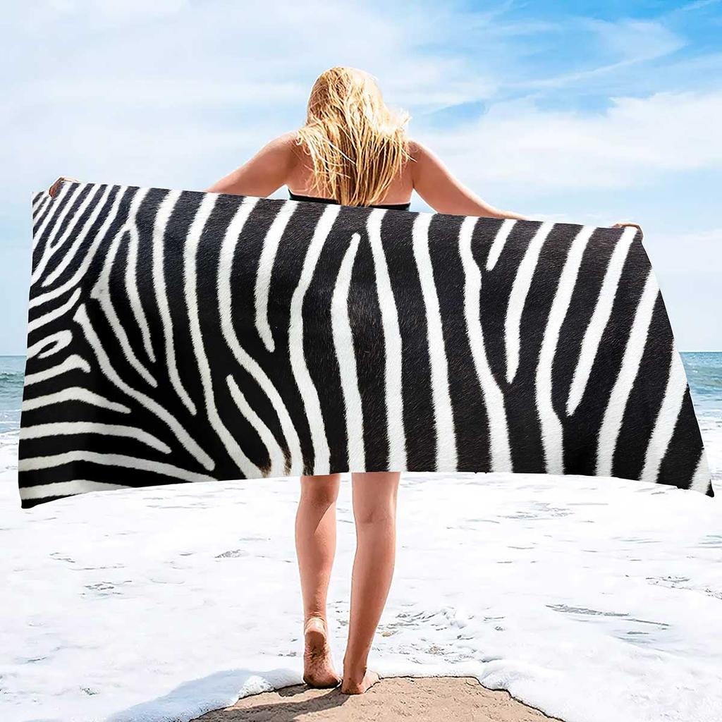 1pc Bow shaped beach towel, ultra-fine fiber quick drying absorbent large beach towel, beach vacation swimming