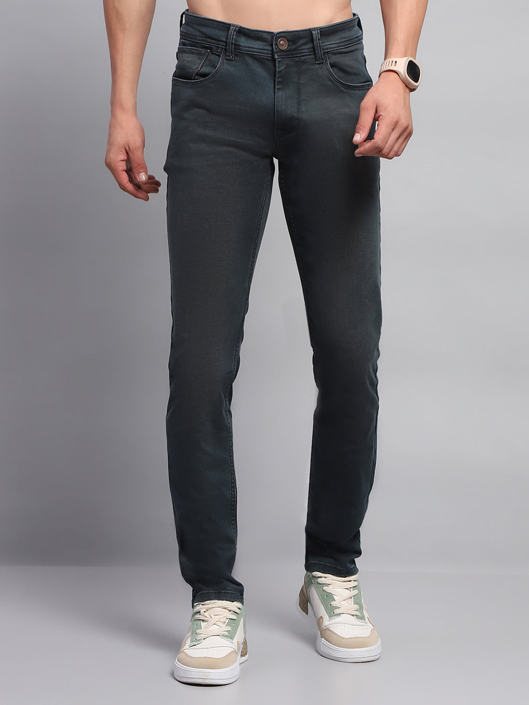 Monte Carlo Men Denim Blue 38