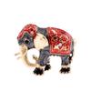 SKEDS Luxury Crystal Animal Rabbit Dog Brooches For Women Men Enamel Fashion Accessories Women's Men's Buckle Badges Brooch Pin