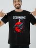 Scorpions Black TShirt light polyester  Hard rock heavy metal outdoors tee