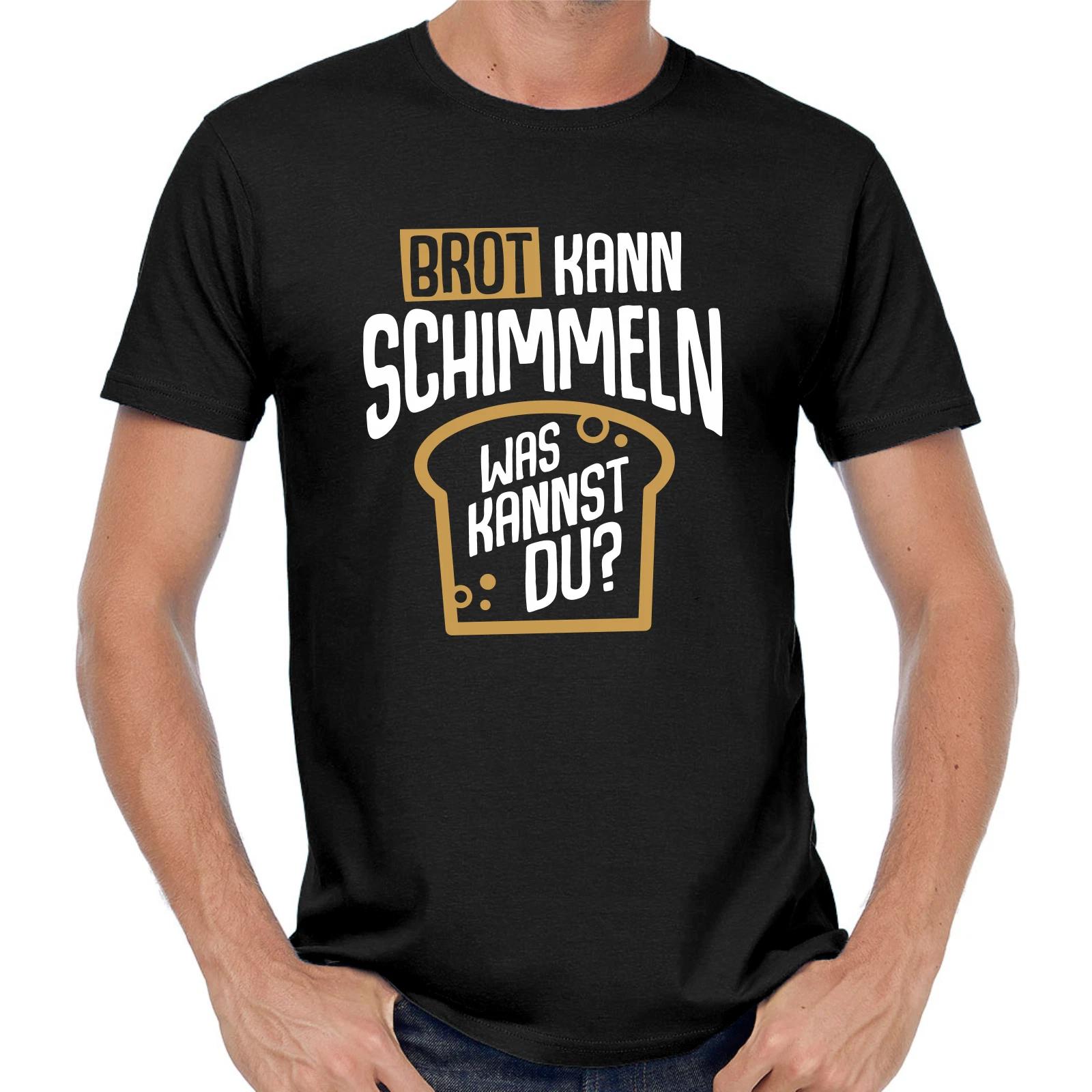 Men s and Women s T-shirts Bread Kann Mold What Can You Say Motto Comedy Funny S