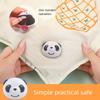 Panda Dyneholderklemmer - Sklisikre Festespenner for Sengetøy - Sett med 8 Stk - Egnet for Sofaputer og Dynetrekk