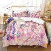 Anime Love Live College Idol Festival Sängkläder Set Pojkar Flickor Tvilling Queen Size Påslakan Örngott Säng Barn Vuxen029