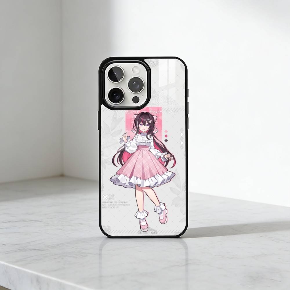 HOLO Characters On Lolita Phone Case For iPhone17,16,15,14,13 Plus,Pro Max Magnetic For Magsafe Wireless Charging