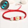 Glow In The Dark Bracelet Snake Year Lucky Red Rope