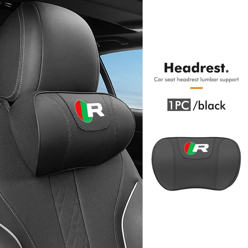 For Jaguar New Car Headrest Neck Support Protect Pillow Pad Lumbar Support Pillows XF XJ XFR XKR S-Type F-Type X-Type F-Pace LL79