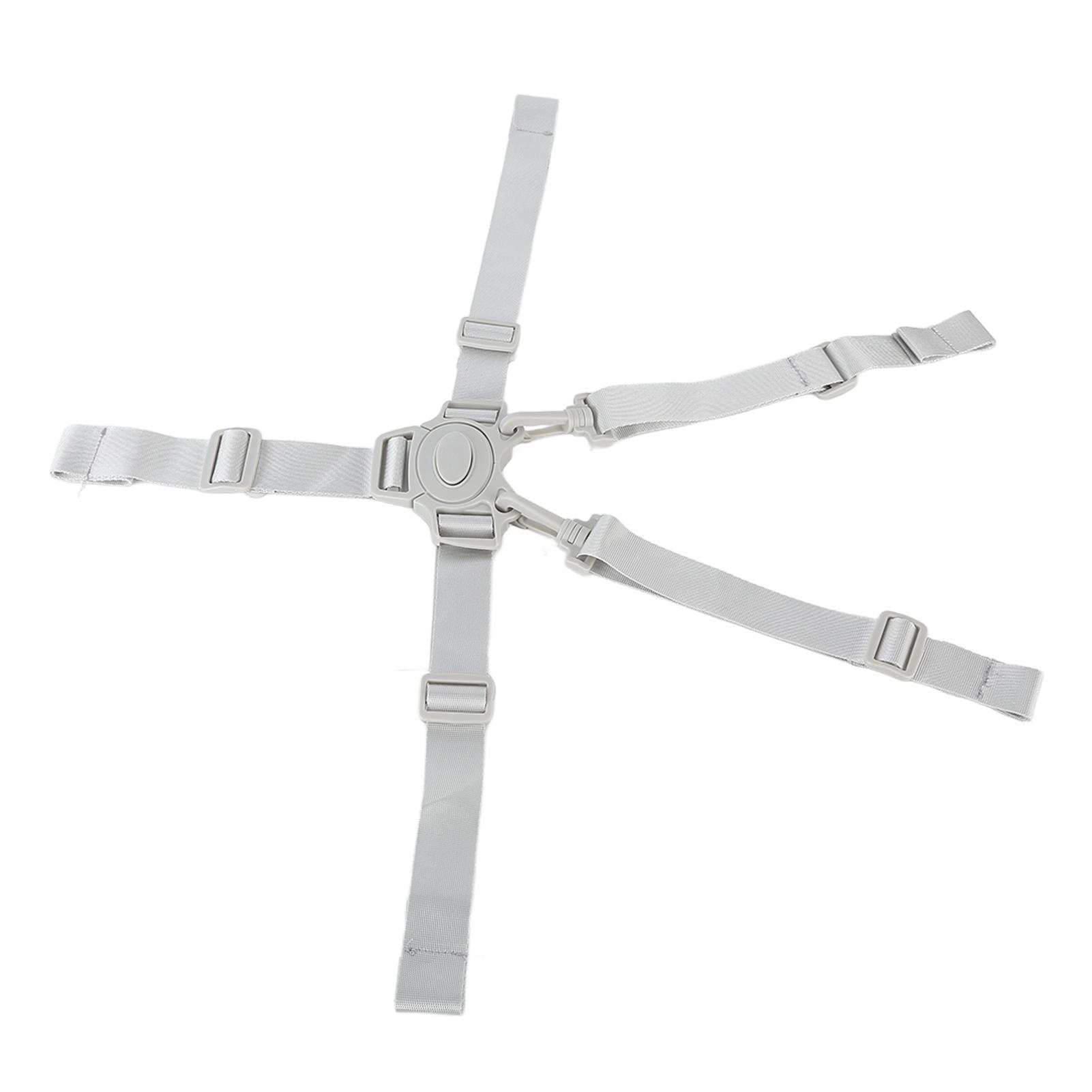 

High Chair Straps Adjustable 5 Point Harness Baby Safety Strap Belt with Buckle for Stroller Pushchair Type 1