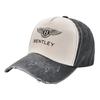 New Vintage Men's Women's Washable Outdoor Baseball Caps Versatile Sun Jeans Hat For New Bentley Flying Spur Continental
