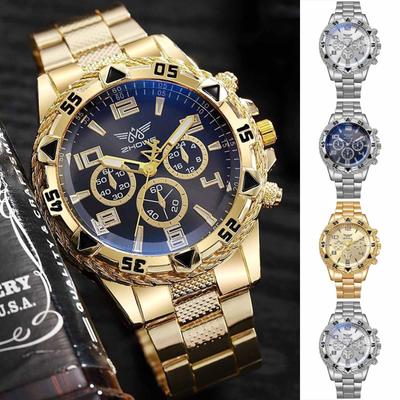Men's Waterproof Luminous Running Alarm Clock Watch
