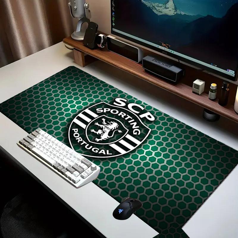 Sporting football Crest Mouse pad Office Desk Mat, Gaming Mouse Pad Mousepad, keyboard pad,Heavy-Duty Non-Slip Rubber Backing, Gift