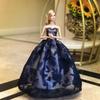 Handmade Doll Clothes Dress Gown 30Cm Doll Dress Up Wedding Dress Fashion High-Grade Evening Dress For 11.5 Inch Doll&Body 1/6 Set