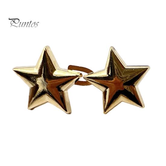 

Брюки Юбка Пряжка Ремень Дизайн Без Отверстий Узор Звезды Талия Кнопка Регулируемая Посадка Металлическая Застежка Ремня 40mm золотистый