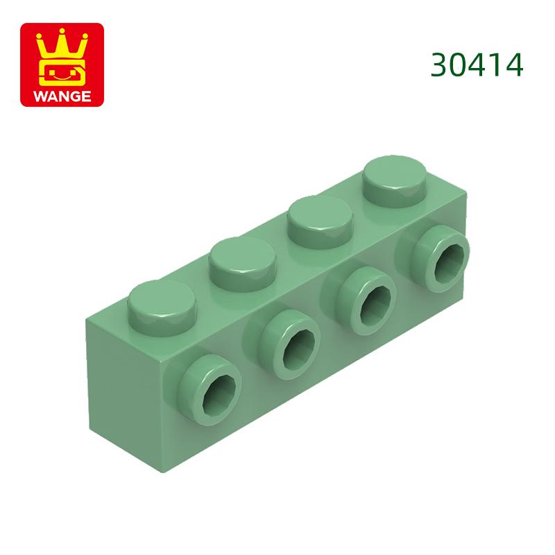 Non-Toxic 63Pcs/Lot 30414 Modified 1X4 With Studson Side Block Moc Color Accessories Compatible With Brick Diy Children Toy Assembly