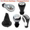 Manual Transmission Gear Shift Knob For Citroen Berlingo / Peugeot Partner 2008 2009 2010 2011 2012 2013 2014 2015 2016 2017