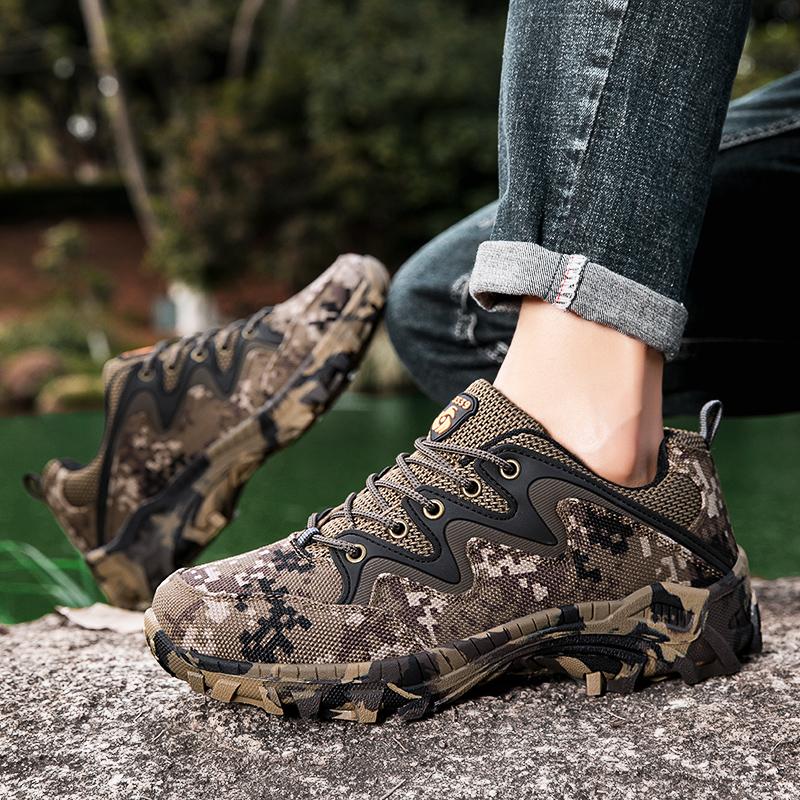 Men Military Tactical Boot Safety Desert Training Outdoor Motorcycle Hunting Breathable Unisex Army Brand Climbing Hiking Shoes