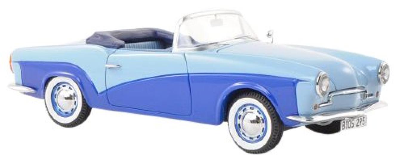 

BoS Models VW Rometsch Lawrence Cabriolet Blue Finished Product 1/43 синий
