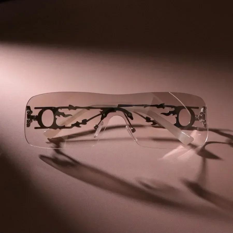 Großer Rahmen Klassische quadratische Sonnenbrille Damen Herren Marken-Designer Persönlichkeit Sonnenbrille Weiblich Männlich Farben Spiegel