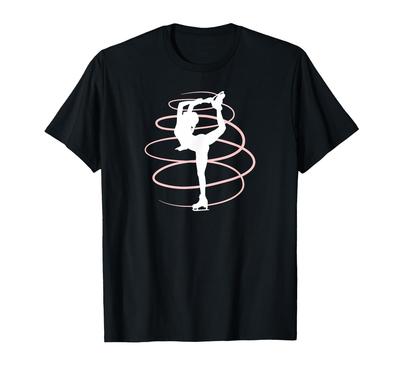 Skater-Mädchen Wie ein normales Mädchen nur COOLER Eislauf-Meme T-Shirt