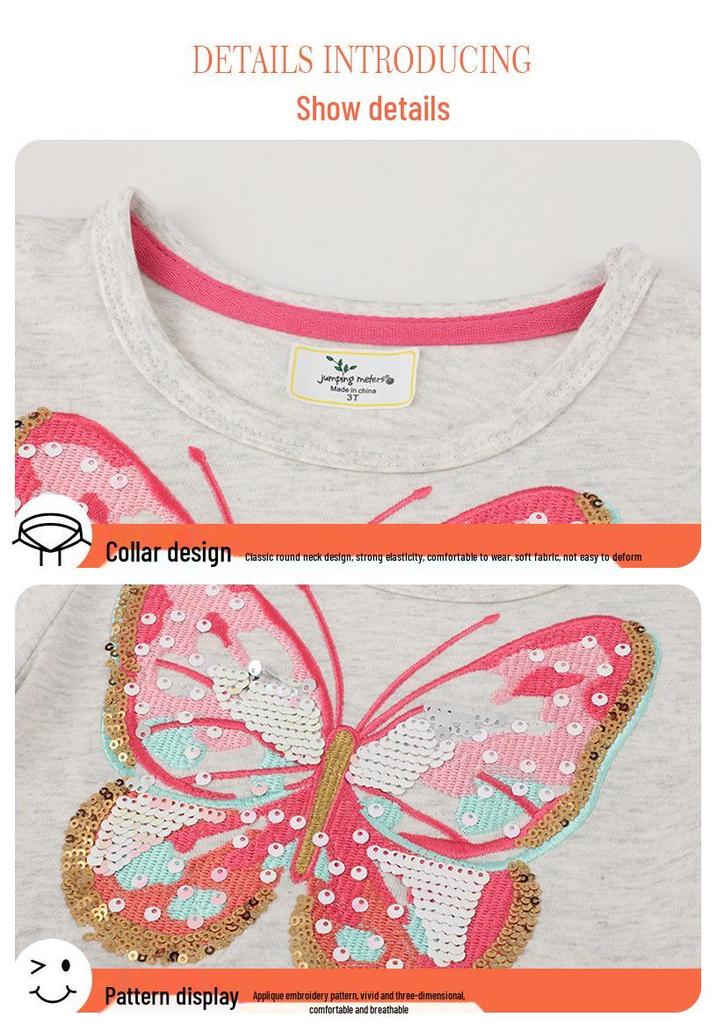 2026 Girls' Summer Sequin Embroidered Princess Dress