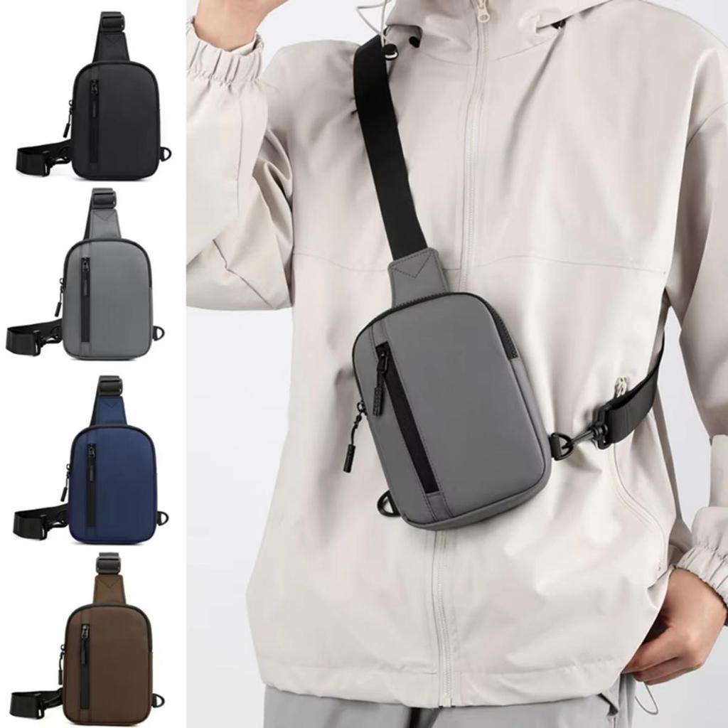 Factory Direct  Sports Breast Pocket Men's Small Size Backpack Women Messenger Bag Mobile Phone Waist Bag Mini Fashion Satchel