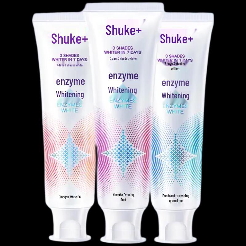 Saky Enzyme Whitening Toothpaste Multi-Flavor 3-Pack