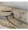 Niche Pleated Nylon Shoulder Bag: 2026 Large Capacity Dumpling Crossbody for Women and Students