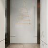 Christmas Tree Wall Hanging or Holiday Natural Wood