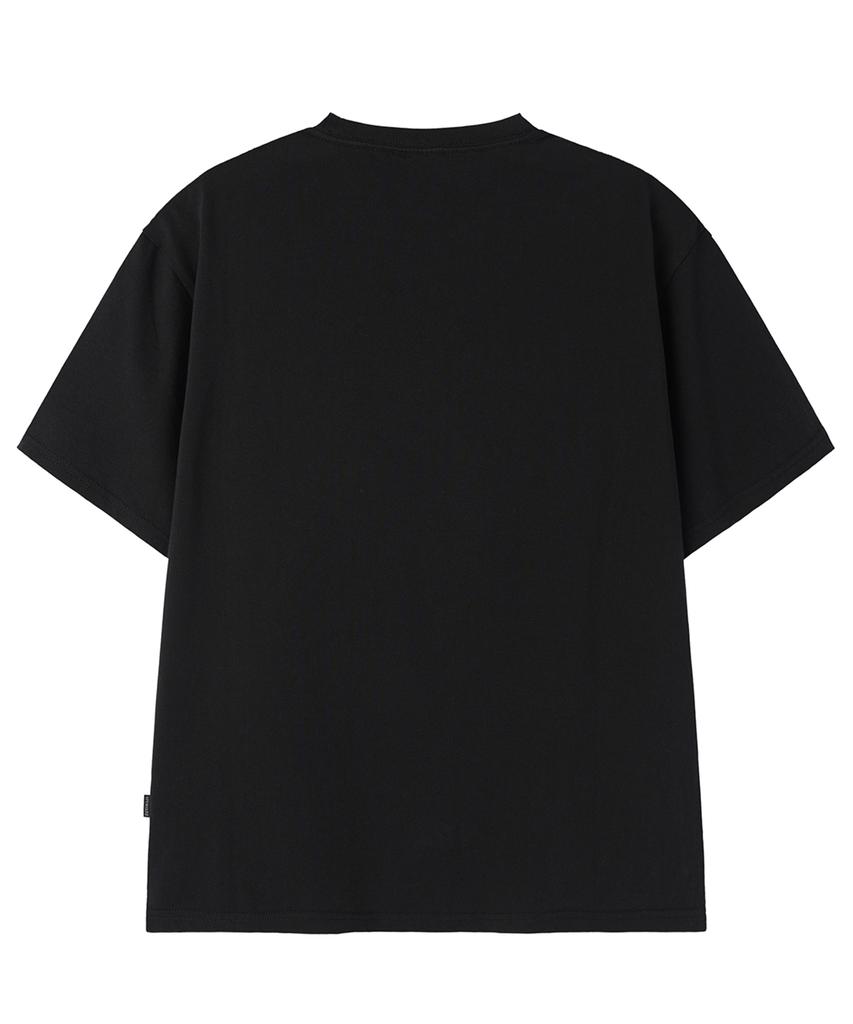 Opeunyadeu(Owai) Camo Star Patch Tee - Black