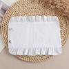 Easy Sleeves Cuffs White Lace Brim Women Simple Wedding False Sleeves