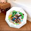 Minecraft Zombiepattern, automatic folding umbrella, portable and foldable design, 8 ribs, a Christmas or birthday gift.