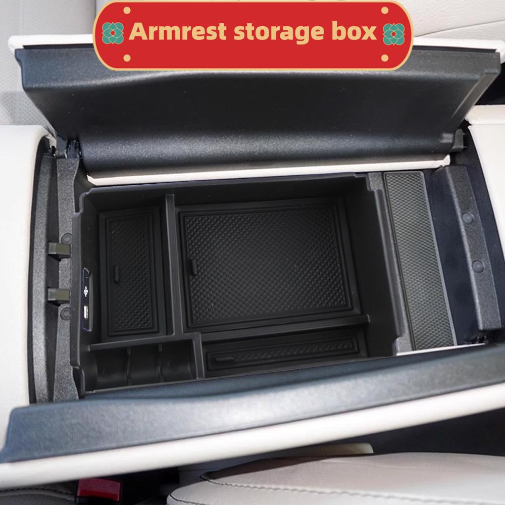 Central Armrest Storage Box for Mercedes Benz GLE Class W167 V167 350 450 400d 2020 2026 2026 2026 Sundries Organizer Tray Acc.