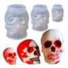 Halloween Skull Silicone Molds,Skull Candle Making Mold DIY Home Decoration Mold