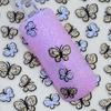 3D Glitter Butterfly Nail Art Stickers Decals Nail Tips Decoration Manicure Kit
