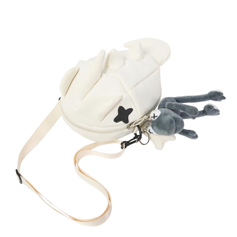 

Мужская сумка через плечо Shark, женская сумка через плечо Cartoon Commuter белый