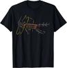 Guitar-printed Cotton T-shirt - The Perfect Gift for Guitarists or Bands. 2026 Summer New Men's and Women's Casual Fashion - ...