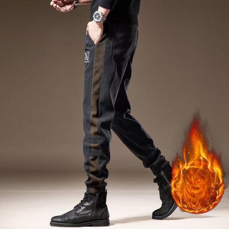 Podzim Zima Nové Pánské Módní Ležérní Kalhoty Trendy Pánské Tepláky Pánské Volné Sportovní Kalhoty Pánské Kapsáčové Kalhoty