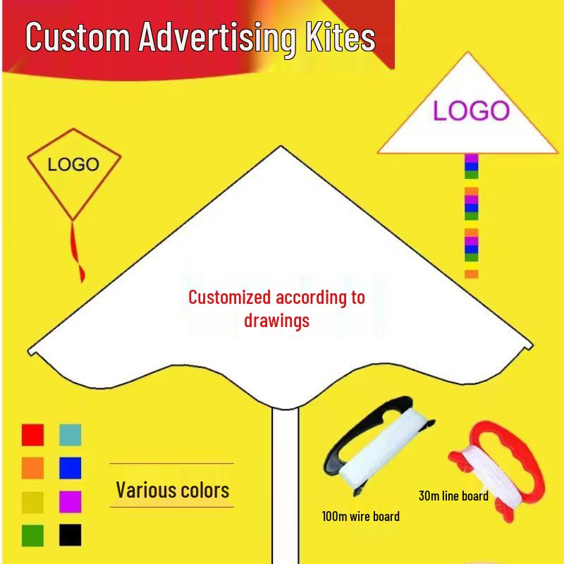 Custom Advertising Kites: Personalized Designs, Sample Support, and Invoice Issuance Available.