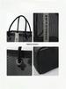 1PC bathroom storage basket, grid draining basket, foldable storage basket, summer swimming clothes storage basket