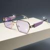 UV Protection Lightweight Comfortable Durable High Quality Retro Timeless Stylish Alloy Metal Female Sun Glasses