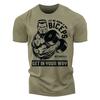2025 3D Men's Printed Training T-shirt, Fashionable and Fun Fitness Short Sleeved T-shirt, Elastic and Breathable Top